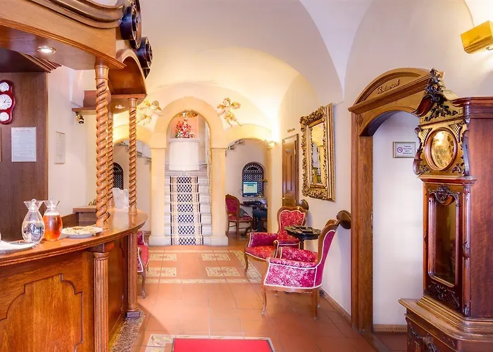 Hotell The King Charles Prag